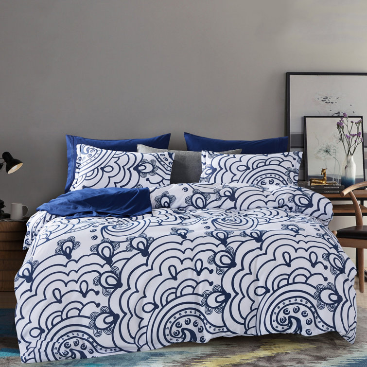 Ebern Designs Talkington TENCEL Duvet Cover Set & Reviews Wayfair